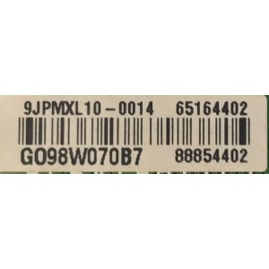 MAIN PARA TV LG / NUMERO DE PARTE EBU65164402 / EAX67923702 / 65064402 / 88854402 / 9JPMXL10-0014 / G098W070B7 / MODELO 43LT560H0UA.AUSSLJM